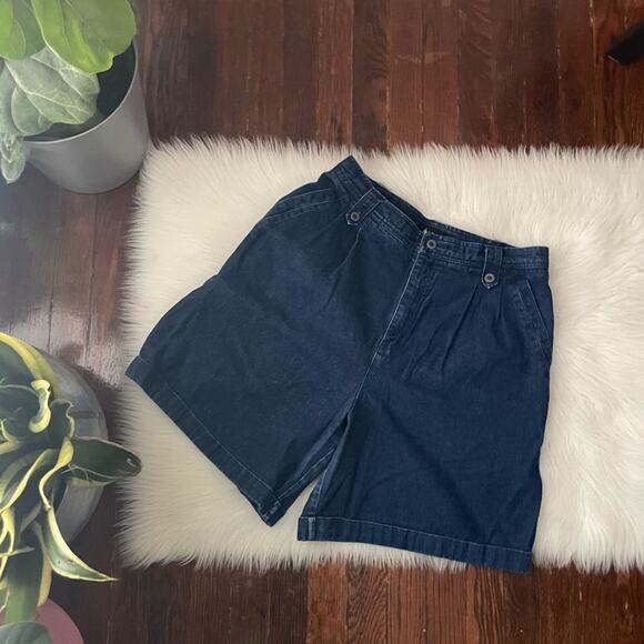 vintage Pants - Vintage Mom Shorts High Waist 100% cotton